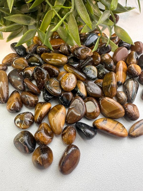 Тигрове око окатанк 8-12мм