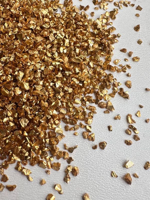 Скляна крихта Золото металізоване 1,5-2мм