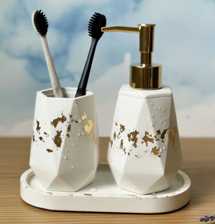 Молд ваза з кришкою 10,2×8,7 см силіконова форма дифузор диспенсер для епоксидної смоли гіпсу 3 в 1